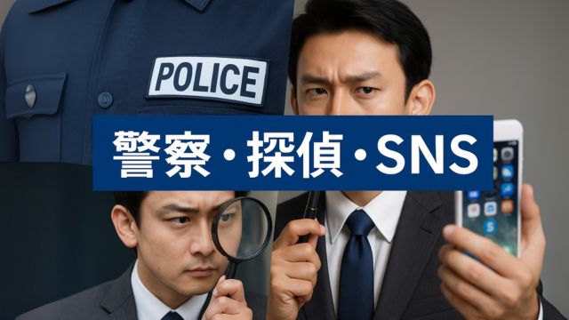 警察・探偵・SNSを活用して失踪者を探す方法と注意点を解説するセクションのイメージ画像